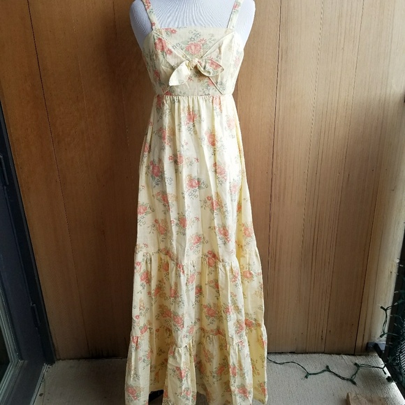 linen prairie dress